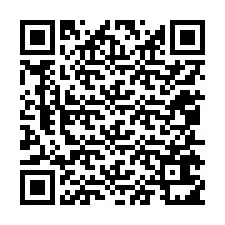 Código QR para número de teléfono +12055611962