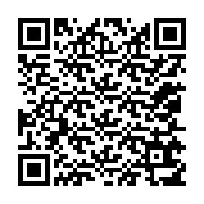 QR kód a telefonszámhoz +12055617439