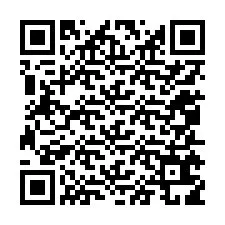 Código QR para número de teléfono +12055619472