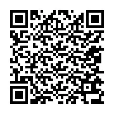 QR-code voor telefoonnummer +12055636196