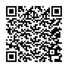 QR-koodi puhelinnumerolle +12055636199