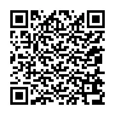 QR код за телефонен номер +12055636204