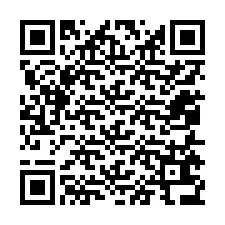 QR kód a telefonszámhoz +12055636207