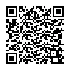 QR код за телефонен номер +12055640434