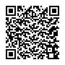 QR-koodi puhelinnumerolle +12055640435