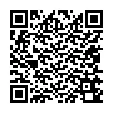 Código QR para número de teléfono +12055640436