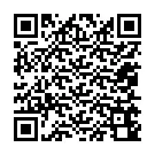 Código QR para número de telefone +12055640437