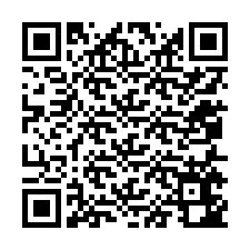 QR-code voor telefoonnummer +12055642606