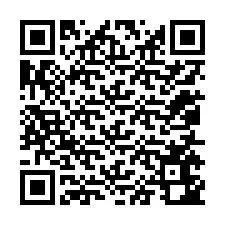 Código QR para número de teléfono +12055642789