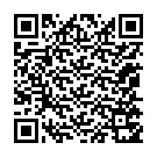 Codice QR per il numero di telefono +12055751675