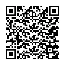 QR Code สำหรับหมายเลขโทรศัพท์ +12055752437