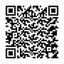 QR код за телефонен номер +12055754928