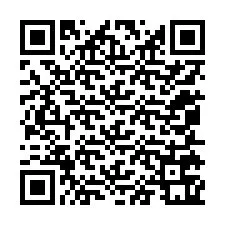 QR-koodi puhelinnumerolle +12055761834