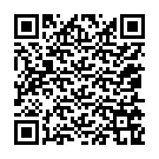 QR-koodi puhelinnumerolle +12055769448