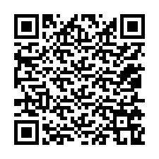 Código QR para número de telefone +12055769449