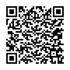 Codice QR per il numero di telefono +12055769453