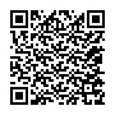 QR-code voor telefoonnummer +12055779399