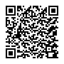 Kode QR untuk nomor Telepon +12055780191