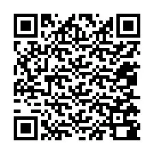 QR-code voor telefoonnummer +12055780193