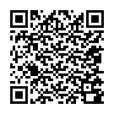 QR-Code für Telefonnummer +12055780196