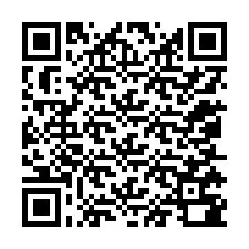 QR-koodi puhelinnumerolle +12055780198