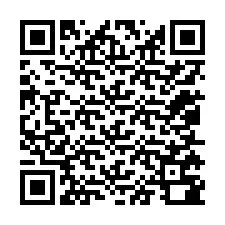 QR код за телефонен номер +12055780199