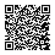 QR-koodi puhelinnumerolle +12055787717