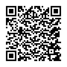 Código QR para número de teléfono +12055787719