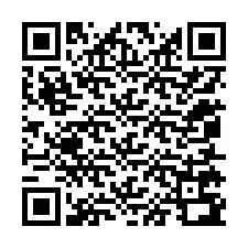 Código QR para número de telefone +12055792884