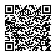 QR-koodi puhelinnumerolle +12055854352