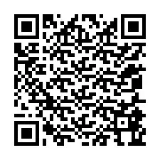 QR-код для номера телефона +12055864104