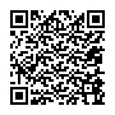 Kode QR untuk nomor Telepon +12055864107