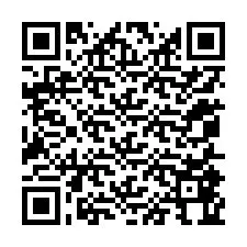 QR-koodi puhelinnumerolle +12055864310