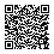 QR Code สำหรับหมายเลขโทรศัพท์ +12055864314