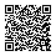 Kod QR dla numeru telefonu +12055868431