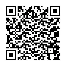 Kode QR untuk nomor Telepon +12055874790