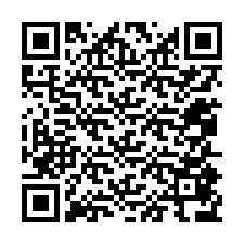 QR Code pour le numéro de téléphone +12055876373