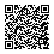 QR-code voor telefoonnummer +12055876375