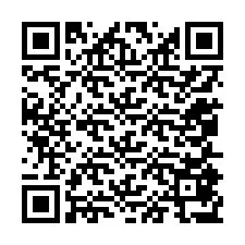 QR код за телефонен номер +12055877336