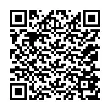 QR код за телефонен номер +12055877339