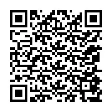 Código QR para número de teléfono +12055877344