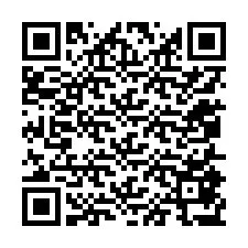 Código QR para número de teléfono +12055877346