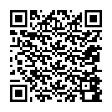 Código QR para número de teléfono +12055880907