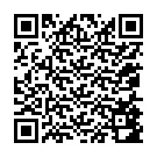 QR-koodi puhelinnumerolle +12055882708