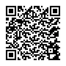 Código QR para número de telefone +12055882709