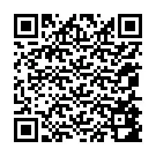 QR-koodi puhelinnumerolle +12055882710