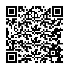 QR Code สำหรับหมายเลขโทรศัพท์ +12055884726