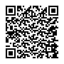 QR-код для номера телефона +12055885886