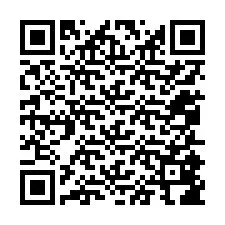 QR-koodi puhelinnumerolle +12055886163