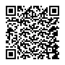 QR Code สำหรับหมายเลขโทรศัพท์ +12055886168